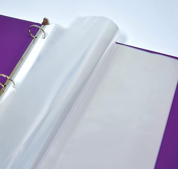 GOLD SEAL 250 Count Clear Heavyweight Poly Sheet Protectors 8.5" x 11" - Image 5
