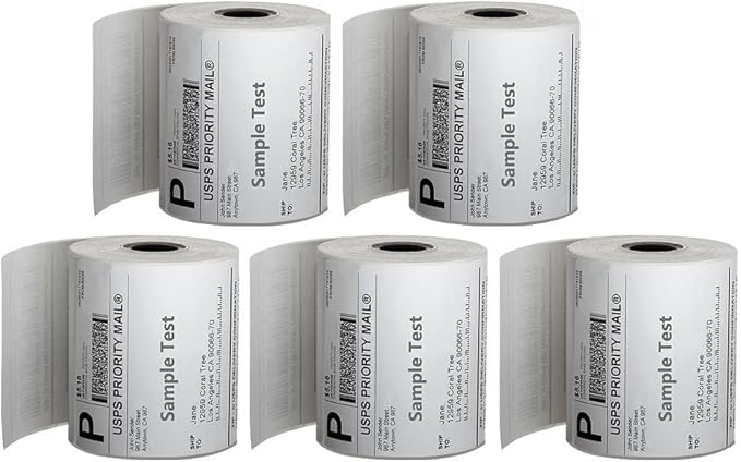 FungLam 4x6 Thermal Labels, 40 Rolls Thermal Printer Labels, 250 Labels/Roll - Image 5