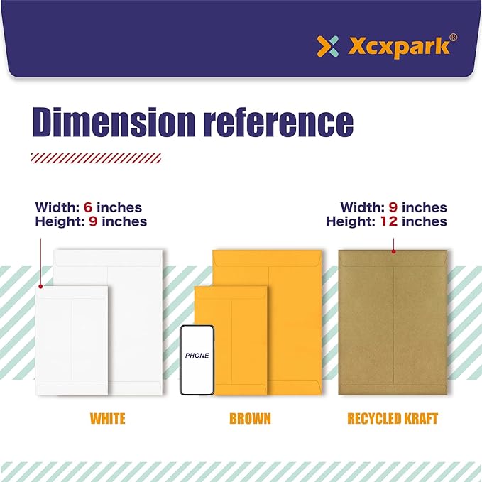 60 PCS 9x12 inches Security Catalog Envelopes Printable Self Seal Envelopes - Image 3