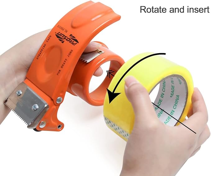 PROSUN 2 Pack Metal Packing Tape Dispenser Gun:2-inch Wide Tape Dispenser / - Image 6