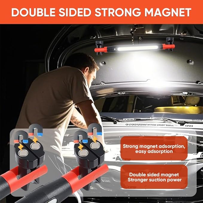 Magnetic Work Light Bar 2026 New | Rechargeable LED Light - Image 6
