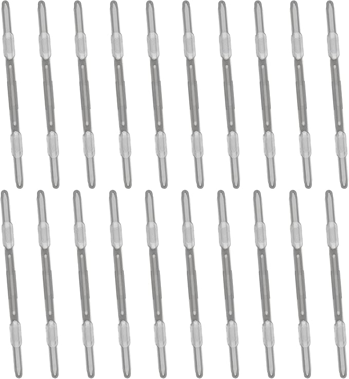 PATIKIL 20 Pcs Loose-Leaf Paper Binding Clamps by PATIKIL