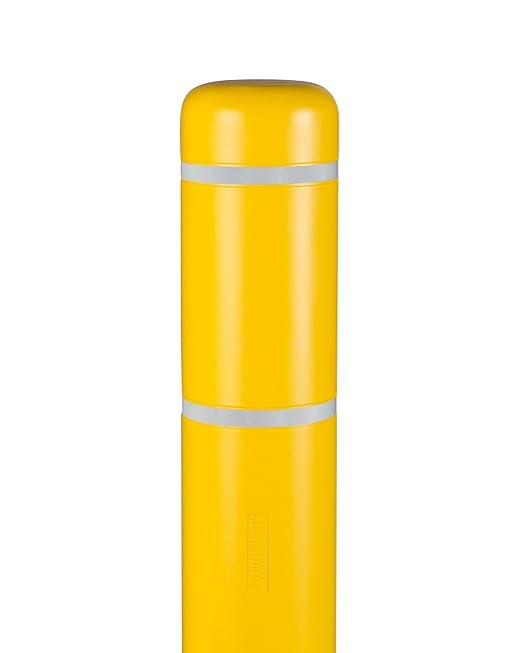 BollardGard 7" x 52" Bollard Cover Yellow by Innoplast