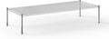 30''W x 72''L x 14''H Chrome Plated Wire Dunnage Rack | Off The Floor Storage by Regal+Altair