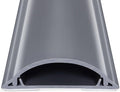 Cord Cover 6.6ft, Large Capacity Gray PVC Cord Hider by ZhiYo