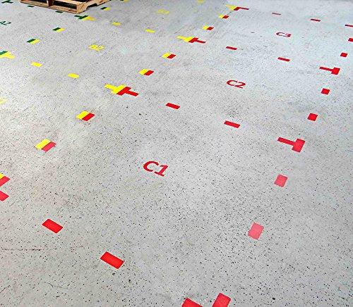 5S Location Marking Cross Shaped Floor Marker - Image 2