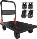 WUD Heavy-Duty Folding Platform Cart – Reinforced 35.4″ × 23.6″, 1323 lb by WUD