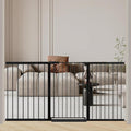 Fairy Baby Extra Tall Baby Gate Stand 38" Tall, 70.9"-76.3" Extra Wide Large by FairyBaby