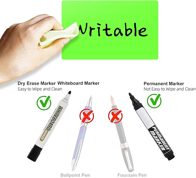 Rectangle Labels Sticker 3×5 Inch Vinyl Floor Stickers Color Coding Name Tags - Image 3