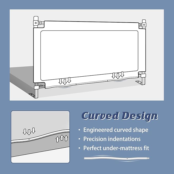 3-Piece Bed Rail for Toddlers - Image 2