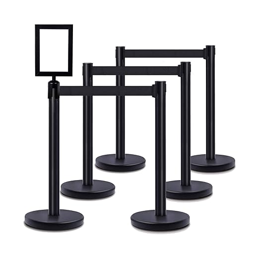 DuraSteel Crowd Control Barriers Stanchions by DuraSteel