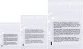 Poly Bags with Suffocation Warning 9x12", 14x20" by RetailSupplyCo