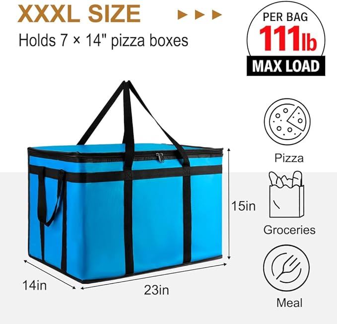 XXXL Insulated Food Delivery Bag - Image 2