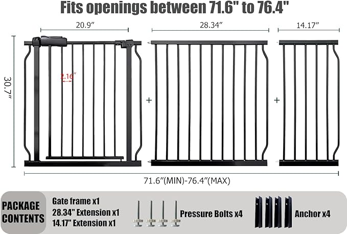 Extra Wide Baby Gates - Image 2