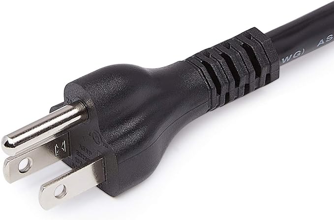 Amazon Basics Extension Cord, 6 Ft, 3 Prong Outlet Extender, Indoor Extension - Image 4