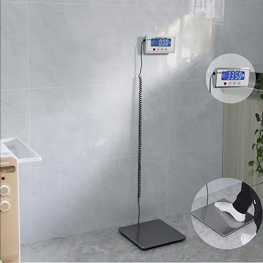 Digital Shipping Scales 440 pounds, Stainless Steel Heavy Duty Postal Scale - Image 5