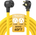 TOOLIOM 6-50P to 6-50R Welder Extension Cord 40FT 8AWG Power Extension Cord by TOOLIOM