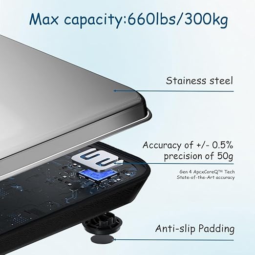 Urby Extra Wide Scale for Body Weight, Talla Extra Balanzas para Pesar Personas - Image 4
