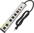 CCCEI Heavy Duty Power Strip Surge Protector 20 Amp, High Amp Industrial Shop by CCCEI