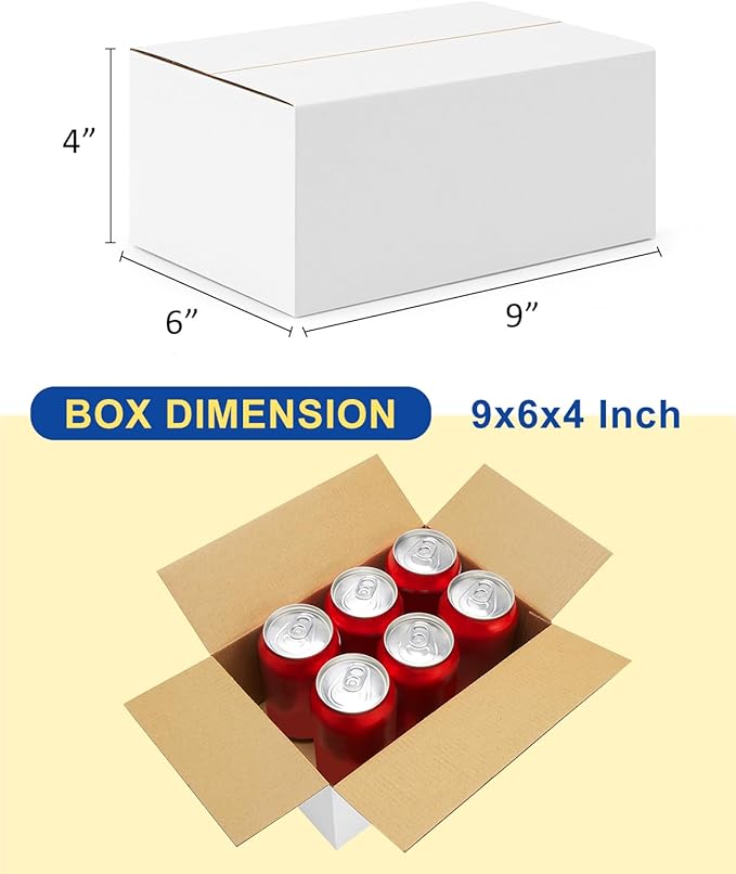 40-Pack-Small-Shipping-Boxes-9x6x4, - Image 2
