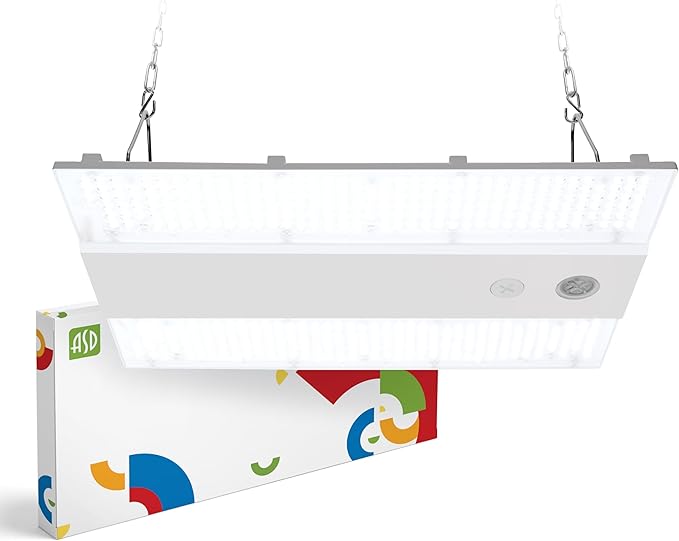 ASD LED Linear High Bay Light Fixture, Commercial Shop Lighting | Dimmable by ASDLightingCorporation