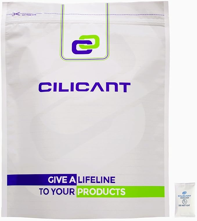 CILICAnt 10-gram Desiccant Pouches, Food Grade Moisture Absorbers Ideal by CILICAnT