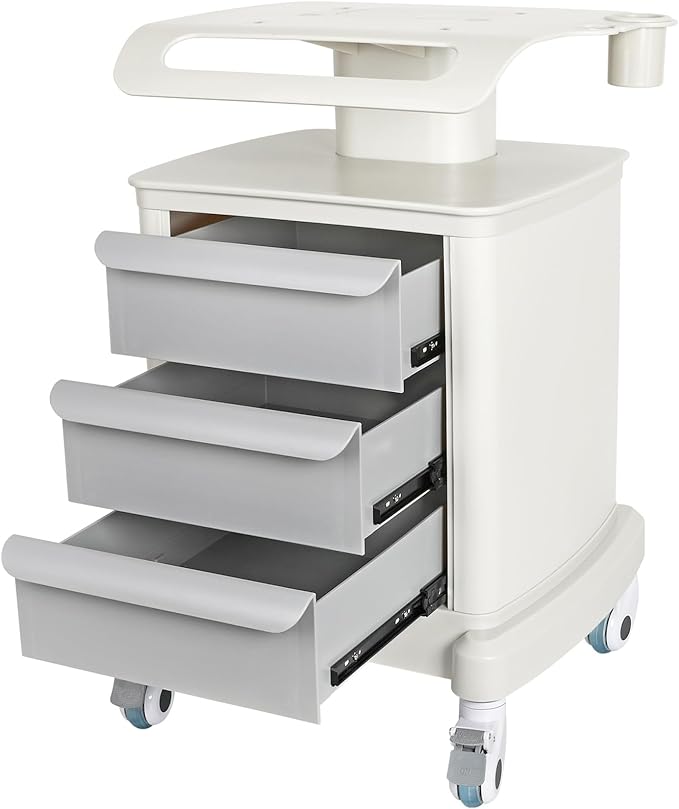 Mobile Ultrasound Trolley Cart Portable Ultrasound Imaging Scanner Vehicle by EcomVaster