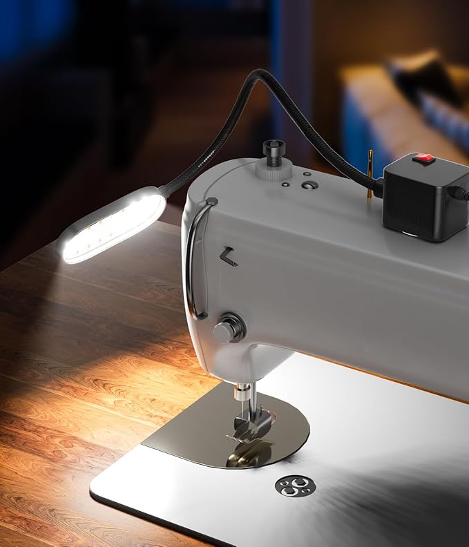 5W Magnetic Work Light, 500 Lumen LED Flexible Gooseneck Lamp - Image 7