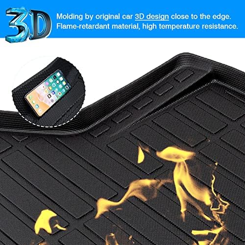 Cartist Cargo Liner Compatible with 2022-2025 2026 Honda Civic Sedan (NOT for Hatchback) All Weather Trunk Mat Anti-Slip High Side Carpet Protection TPE Odorless - Image 3