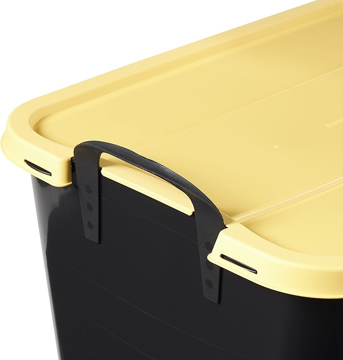 Life Story 6 Pack Heavy Duty Stackable Storage Bin, 55 Quart Home Organizer - Image 5
