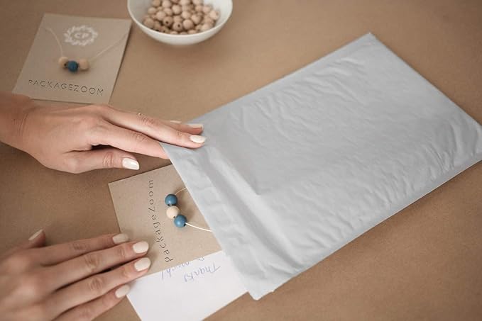 14.5x20 inches Poly Bubble Mailer Self Seal Shipping Envelopes 2.5 Mil 50 Pack - Image 5