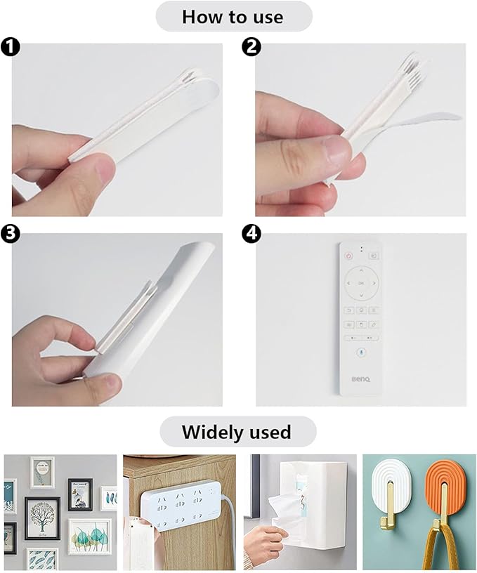 36 Pairs Picture Hanging Strips Heavy Duty, Hanging Pictures Without Nails - Image 4