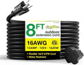 Go Green Power Inc. 16/3 SJTW Outdoor Extension Cord, 8 ft by PowerByGoGreen