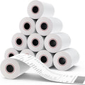 MFLABEL® 10 Rolls Thermal Paper by MFLABEL