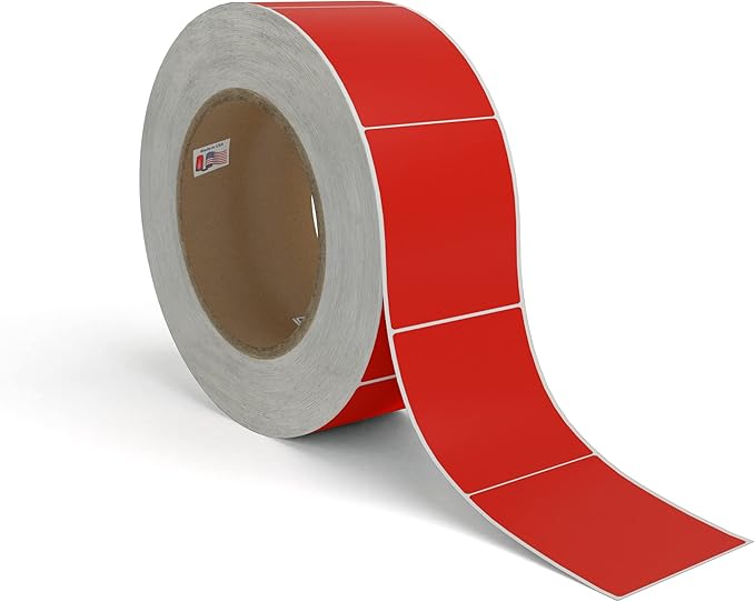 Kenco Color Coding 3 X 5 Rectangle Labels, Inventory Control Stickers 500 by KENCO
