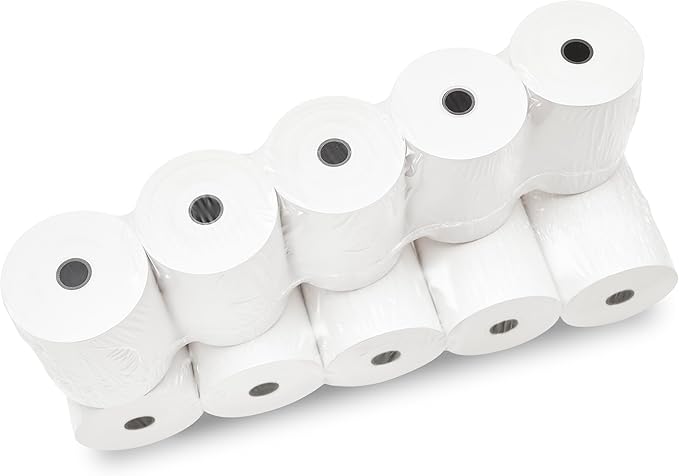 3 1/8 x 230 Thermal Paper 48 GSM Thickness Tape - Image 2