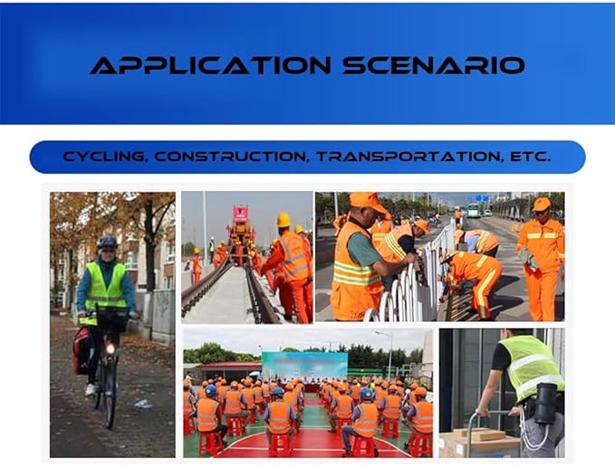 YOWESHOP High Reflective Visibility Safety Vest - Image 7