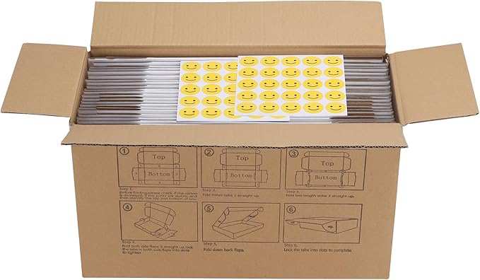 HORLIMER 6x4x1 inches Shipping Boxes Set of 50 - Image 7