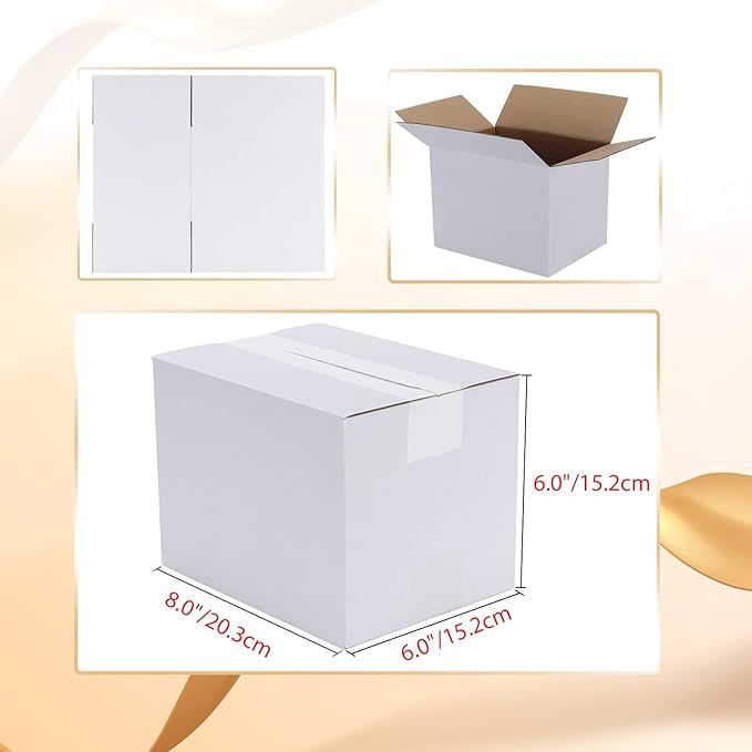 Calenzana 8x6x6 Shipping Boxes Set of 40 - Image 2