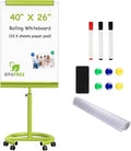 TSJ OFFICE Mobile Whiteboard Magnetic by TSJOFFICE