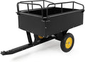 GAOMON Heavy Duty ATV Trailer Tow Behind Dump Cart, 17 Cu.Ft. 750Lbs Capacity by GAOMON