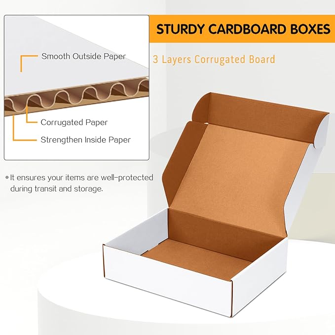 12x9x3 inch Shipping Boxes Set of 20 - Image 2