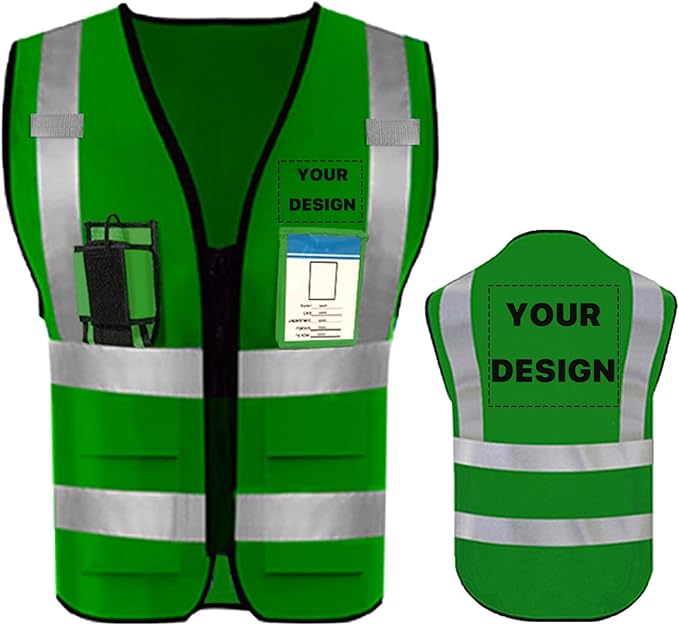 YOWESHOP High Reflective Visibility Safety Vest by YOWESHOP