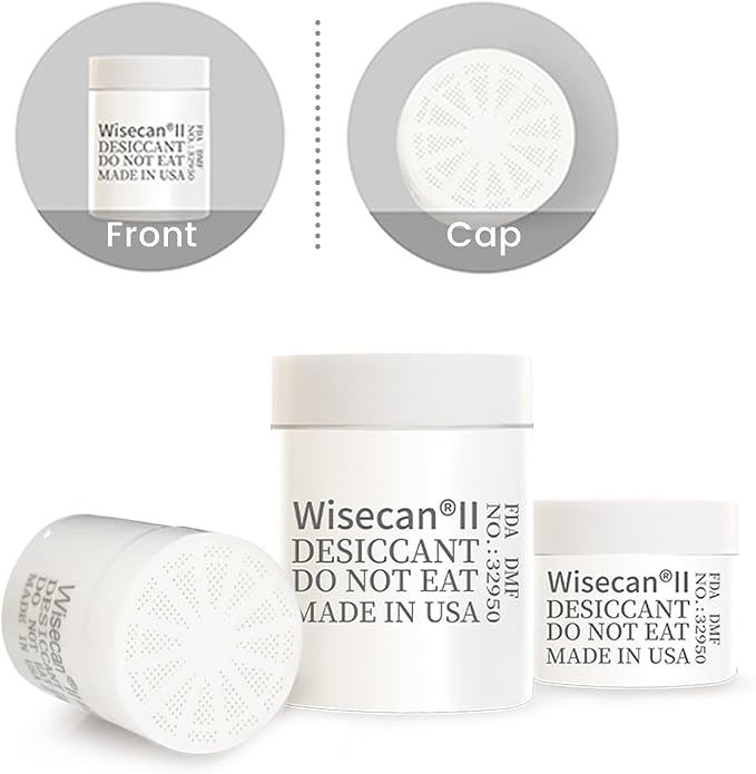 1 Gram 1000 Pack Silica Gel Canister, Desiccant Canister, Silica Gel Capsules - Image 2