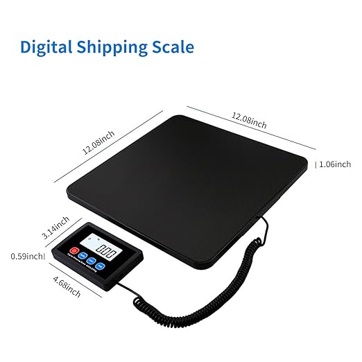 YFL Digital Shipping Postal Scale 440lb/200kg, High-Accuracy Package Scale - Image 7
