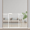 Extra Wide Baby Gate 53-57.5 Inch, Tension Mounted No Drilling, Auto Close by SmartDesignBigProtection