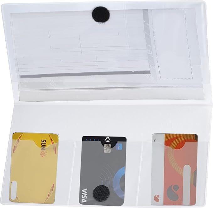 Andalus Auto Registration & Insurance Card Holder Pack of 2, Waterproof - Image 3