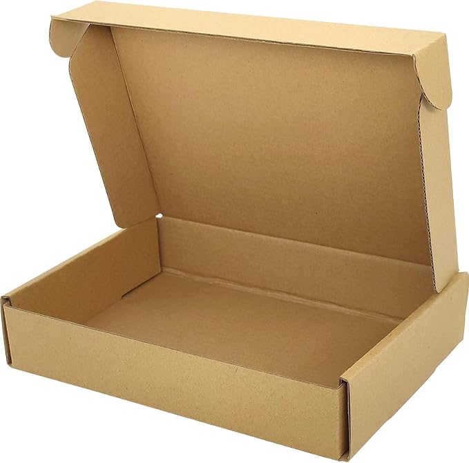 Small Brown Shipping Boxes for Small Business Pack of 25-8x5.5x1.6 inches - Image 3
