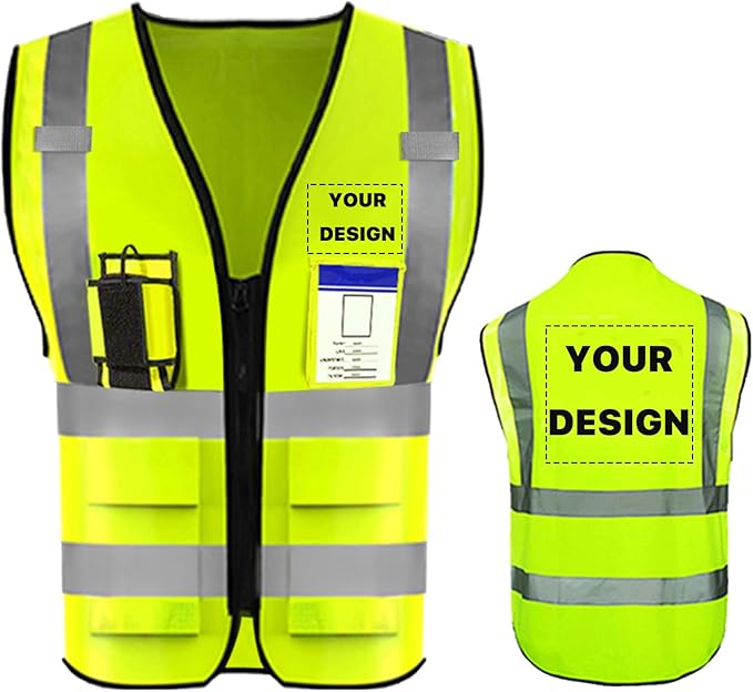 YOWESHOP High Reflective Visibility Safety Vest by YOWESHOP