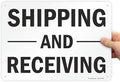 SmartSign "Shipping And Receiving" Label | 10" x 14" Laminated Vinyl by SmartSign